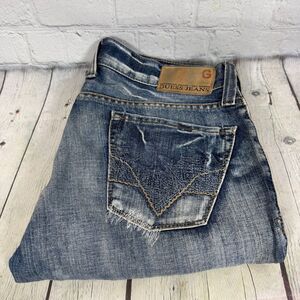 Vintage Y2K Guess Jeans Women Size 31 Low Rise Falcon Boot Cut Medium Washed